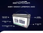 Setapower 12.8V 100AH LiFePO4 Akü - Görsel 2